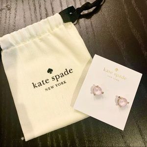 Kate Spade Rise And Shine Stud Earrings Light Pink
